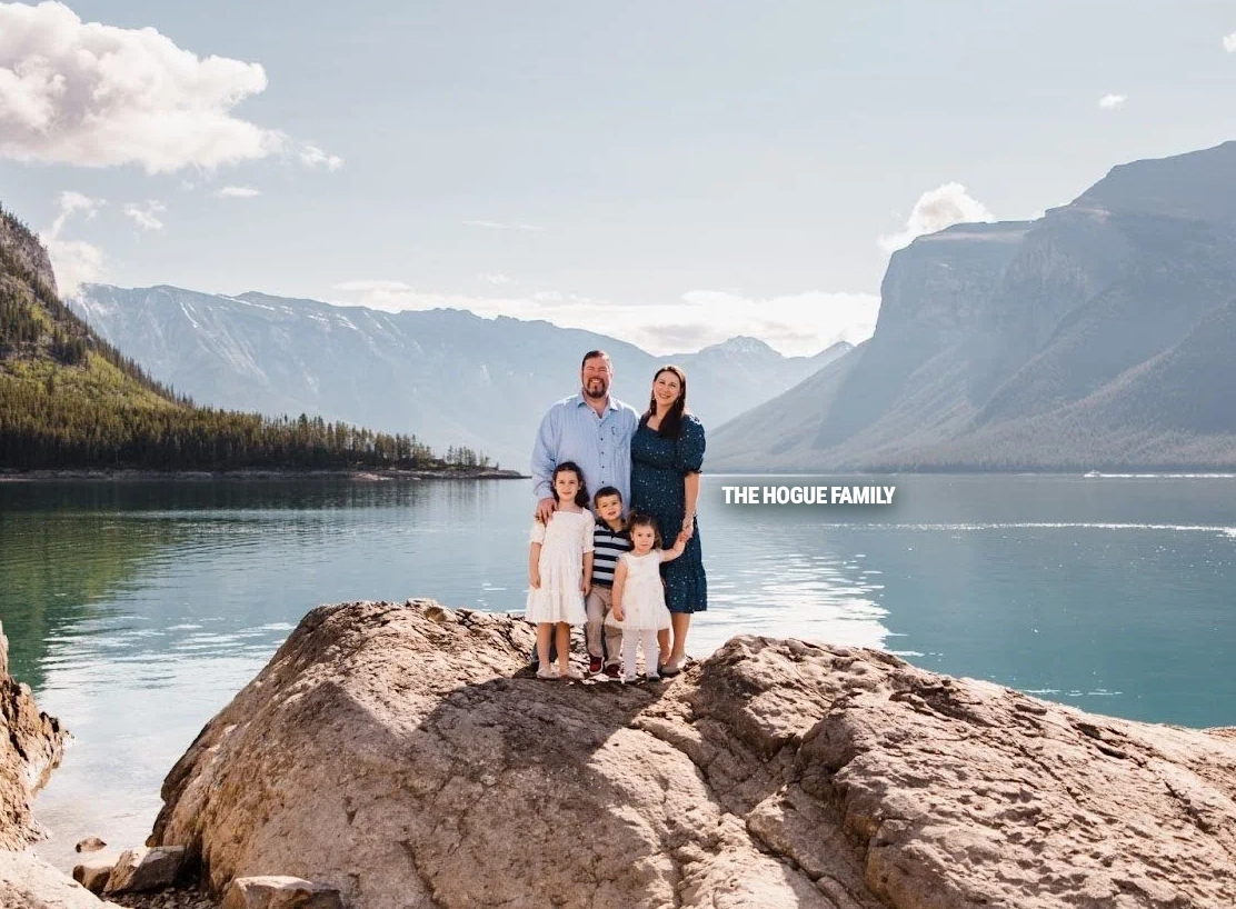 Matthew and Laura Hogue and family of Hogue Landscape Services | Powered by H - Electrical Services